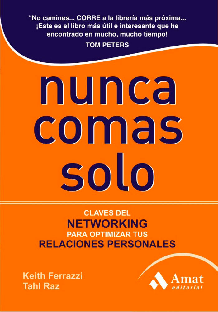 Libros de management. Nunca comas solo.