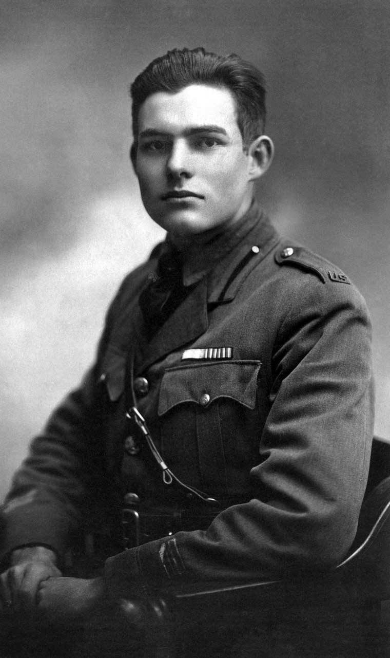 Novelas sobre la primera guerra mundial. Ernest Hemingway.